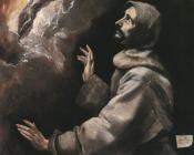 埃尔格列柯 - St. Francis Receiving the Stigmata